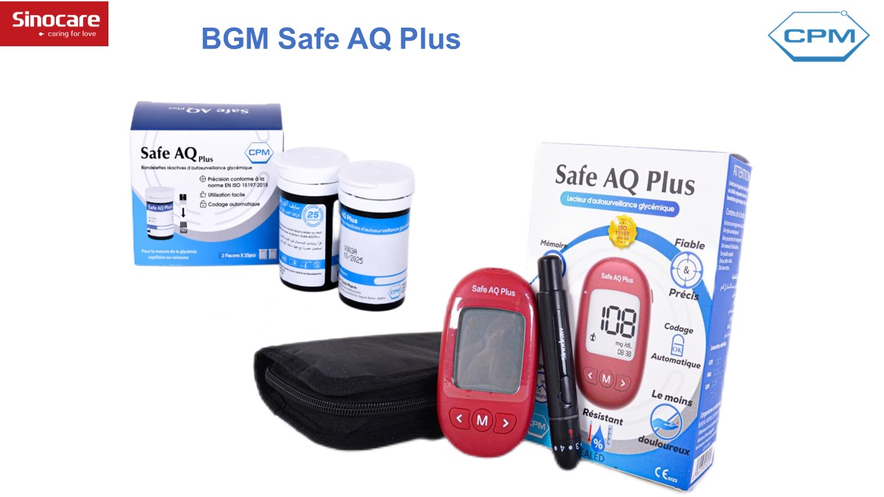 Glucomètre SAFE AQ PLUS